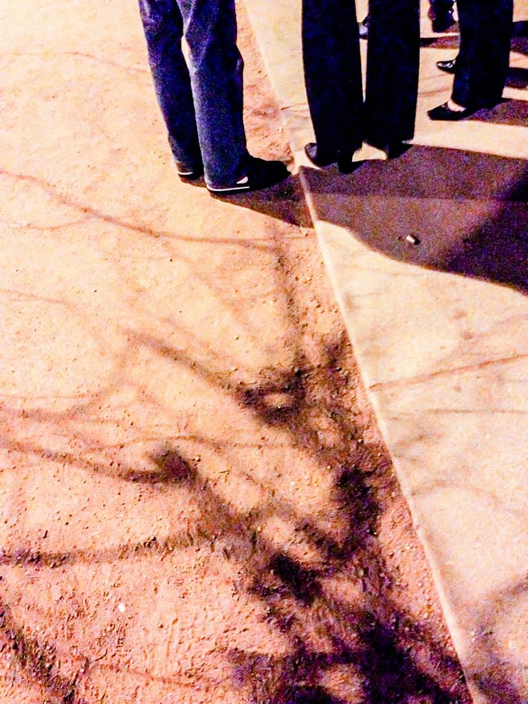 Queuing. You do a lot of it if you go to SXSW. I got fed up of it after a while, which is possibly why I didn't see as many bands as I'd have liked, but here's a photo in case you don't know what a queue is like.