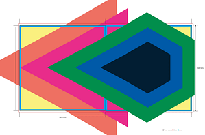 blocking out the areas to include elements